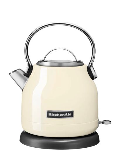 Лот: 24295243. Фото: 1. Чайник KitchenAid, кремовый, 5KEK1222EAC. Чайники, кофемашины, кулеры