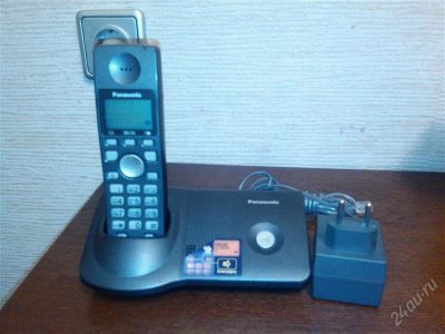 Лот: 2507584. Фото: 1. Радиотелефон DECT Panasonic KX-TG7105RU... DECT и радиотелефоны
