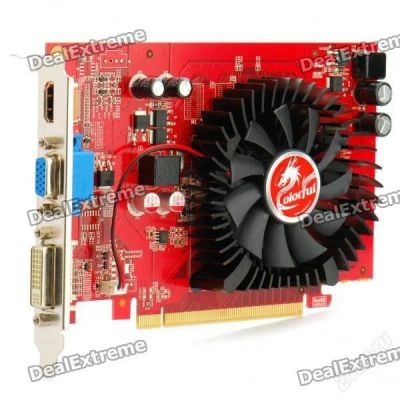 Лот: 1878103. Фото: 1. Видеокарта PCI-E Colorful GeForce... Видеокарты