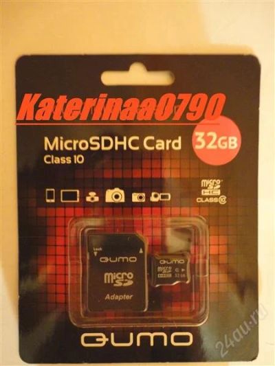 Лот: 1633749. Фото: 1. Карта памяти MicroSd/SDHC 32Gb... Карты памяти