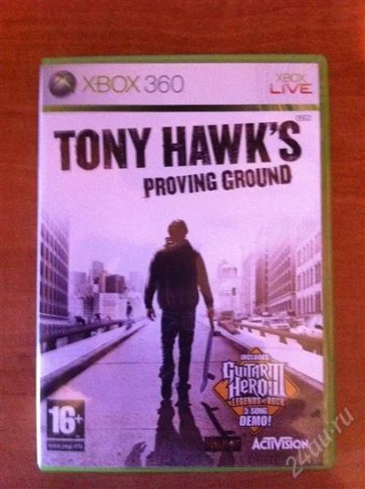 Лот: 1028848. Фото: 1. tony hawk's proving ground. Игры для консолей