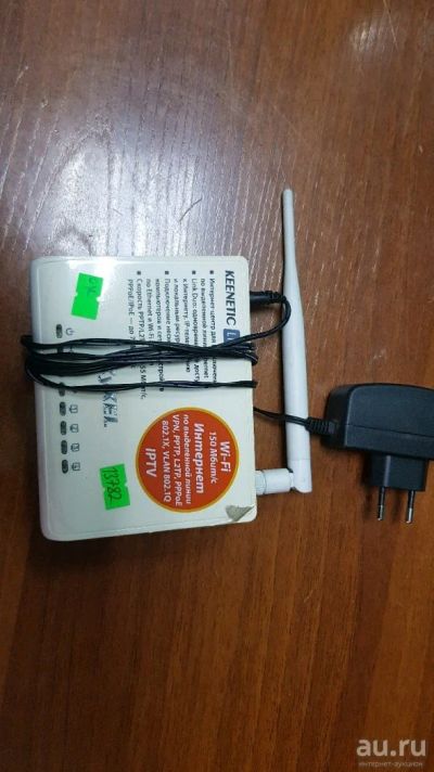 Лот: 13238010. Фото: 1. Wi-Fi роутер Zyxel Keenetic Lite... Маршрутизаторы (роутеры)