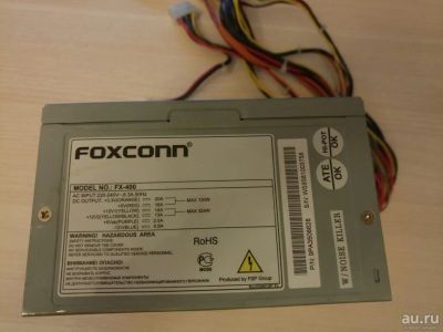 Лот: 8437725. Фото: 1. Блок питания на 400W Foxconn FX-400. Корпуса, блоки питания