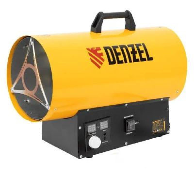 Лот: 24500565. Фото: 1. Тепловая пушка Denzel GHG-15i. Обогреватели промышленные, тепловые пушки
