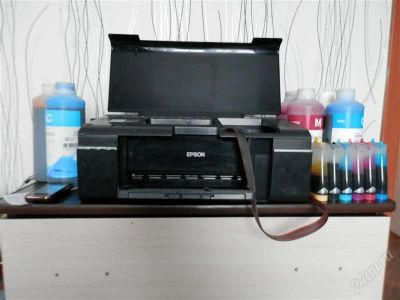 Лот: 2371034. Фото: 1. epson p50 почти новый с снпч... Струйные принтеры