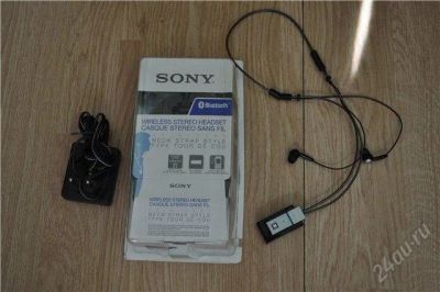 Лот: 1065996. Фото: 1. Sony DR-BT20NX Стерео BH гарнитура... Наушники, гарнитуры