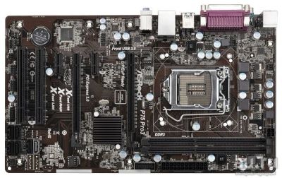 Лот: 9551923. Фото: 1. Материнская плата asrock p75 pro3... Материнские платы