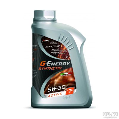 Лот: 15204470. Фото: 1. G-ENERGY Synthetic Active 5W30... Масла, жидкости