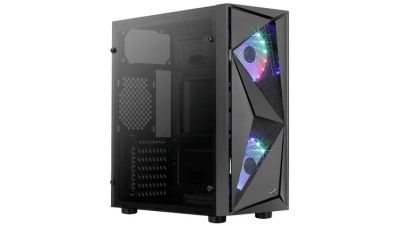 Лот: 19067046. Фото: 1. Корпус ATX Aerocool Glider Cosmo-G-BK-v1... Корпуса, блоки питания