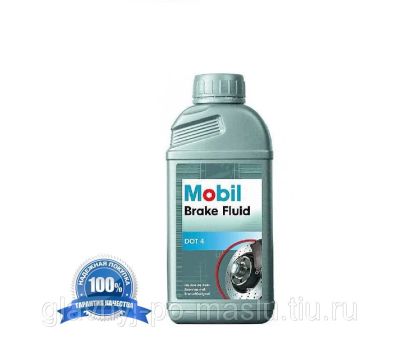 Лот: 12330226. Фото: 1. Жидкость тормозная Mobil BRAKE... Масла, жидкости