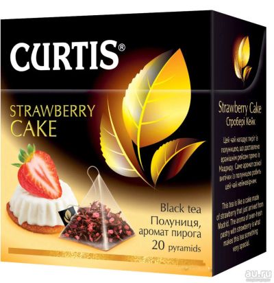 Лот: 10541641. Фото: 1. Curtis. 20 пакетиков пирамидок... Чай, кофе, какао