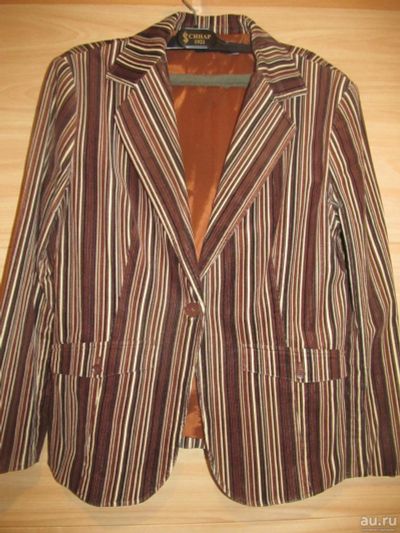 Лот: 8581362. Фото: 1. Пиджак полоска InWear (Дания... Пиджаки, жакеты, жилеты