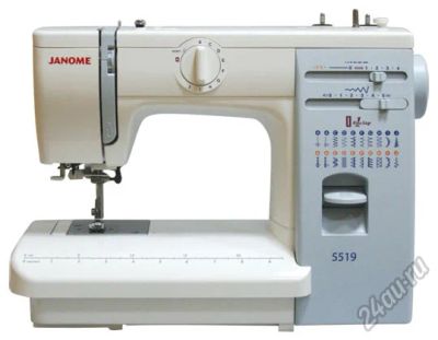 Лот: 5726362. Фото: 1. НОВАЯ Швейная машина Janome 5519... Швейная, вязальная