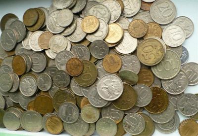 Лот: 2687034. Фото: 1. КИЛОграММ Монет 1991-1993 гг... Россия после 1991 года