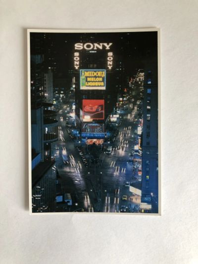 Лот: 23299890. Фото: 1. Здание Таймс сквер (Times Square... Открытки, конверты