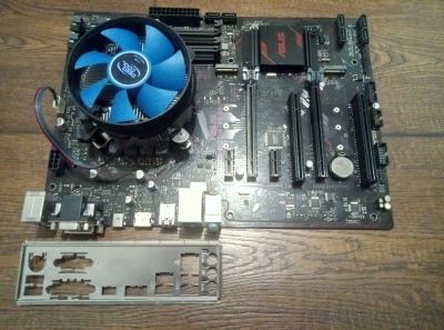 Лот: 17041500. Фото: 1. Комплект ASUS PRIME B250-PLUS... Комплекты запчастей