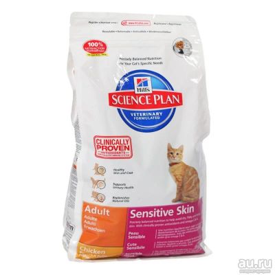 Лот: 10399244. Фото: 1. Корм Hill*s Sensitive Skin Для... Корма
