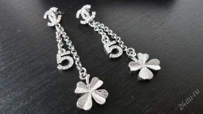 Лот: 1662532. Фото: 1. Серьги Chanel. "Счастливые". Серьги, каффы