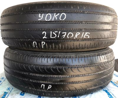 Лот: 14315046. Фото: 1. Шина 215/70 R16 215/70/16 Yokohama... Шины
