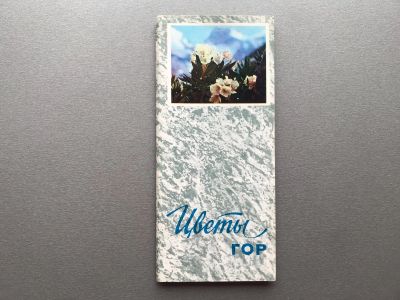 Лот: 24570389. Фото: 1. Набор открыток: Цветы гор. Открытки, конверты