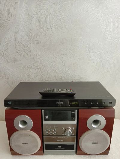 Лот: 25407866. Фото: 1. Муз центр Philips, Tuner FM, AUX. Музыкальные центры, магнитолы