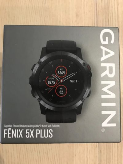 Лот: 19168587. Фото: 1. Часы Garmin fenix 5x plus. Смарт-часы, фитнес-браслеты, аксессуары