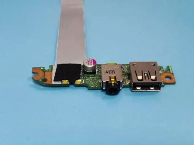 Лот: 24982455. Фото: 1. Б/У плата с разъемами USB. Audio... Печатные платы