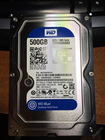 Лот: 5754875. Фото: 1. Жесткий диск/винт/винчестер WD... Жёсткие диски (HDD)