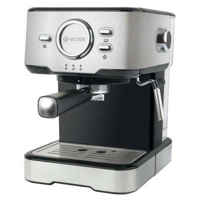 Лот: 25309350. Фото: 1. Кофеварка рожковая Vitek VT-1520. Чайники, кофемашины, кулеры