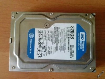 Лот: 5612661. Фото: 1. Western digital wd3200aaks 320gb. Жёсткие диски (HDD)