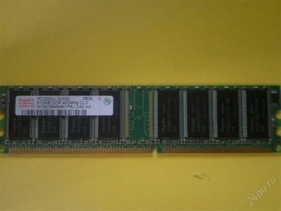 Лот: 1240877. Фото: 1. Оперативная память hynix PC3200... Оперативная память