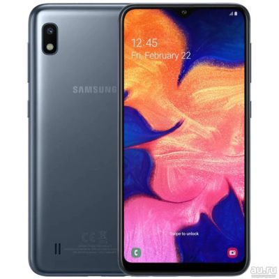 Лот: 13666363. Фото: 1. Samsung Galaxy A10 32gb Black... Смартфоны