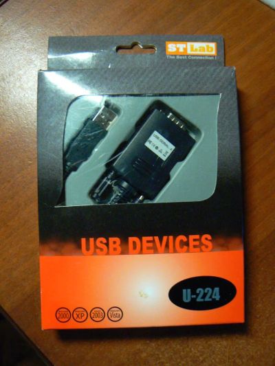 Лот: 9868320. Фото: 1. Переходник (адаптер) USB - COM... Другое (периферия)