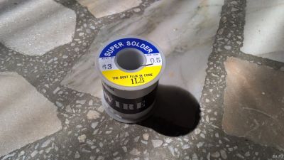 Лот: 13862215. Фото: 1. Припой с флюсом. 0.5 мм, 500 гр... Материалы, химия