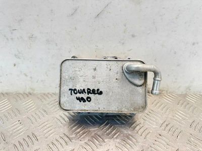 Лот: 25378020. Фото: 1. радиатор масляный Volkswagen Touareg... Двигатель и элементы двигателя
