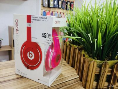 Лот: 12322735. Фото: 1. Наушники Beats Pink Edition. Наушники, гарнитуры