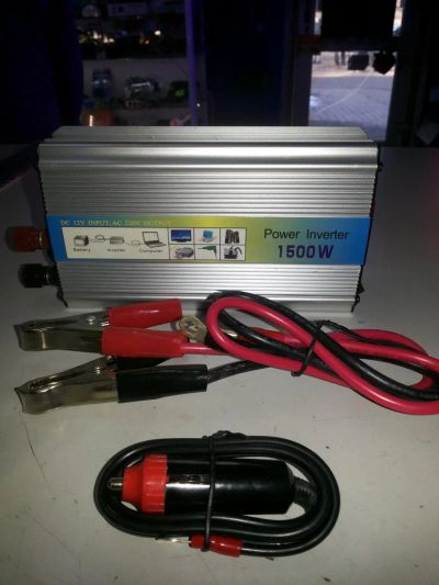 Лот: 6396529. Фото: 1. инвертор 12v-220v 1500W . качественный... Электроприборы для автомобиля
