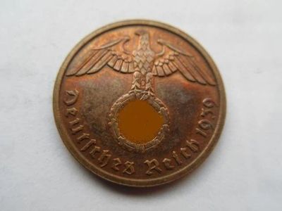 Лот: 10901644. Фото: 1. Германия (Третий рейх) 2 рейхспфеннига... Германия и Австрия
