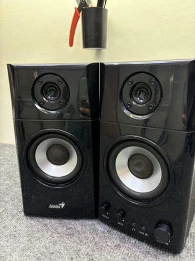 Лот: 23639786. Фото: 1. Колонки офисные Genius SW-HF1201A. Портативные, беспроводные колонки