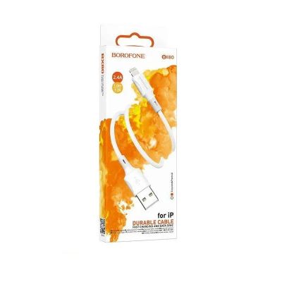 Лот: 22145311. Фото: 1. Кабель BOROFONE Lighting BX-80... Дата-кабели, переходники