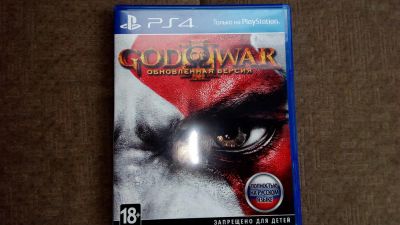 Лот: 6939261. Фото: 1. God Of war 3 PS4 лицензионный... Игры для консолей