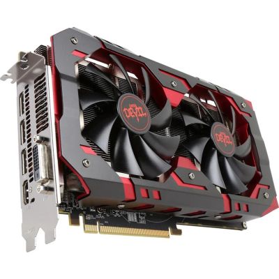 Лот: 11586497. Фото: 1. Видеокарта 8192Mb AMD Radeon RX... Видеокарты