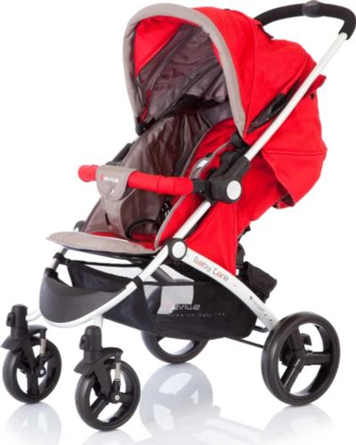 Лот: 5306592. Фото: 1. Коляска Baby care красная. Коляски