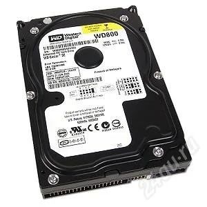 Лот: 2179171. Фото: 1. Жесткий диск Western Digital WD800JB... Жёсткие диски (HDD)