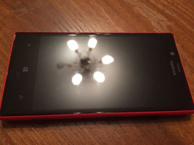 Лот: 6574217. Фото: 1. Nokia Lumia 720 красная. Смартфоны