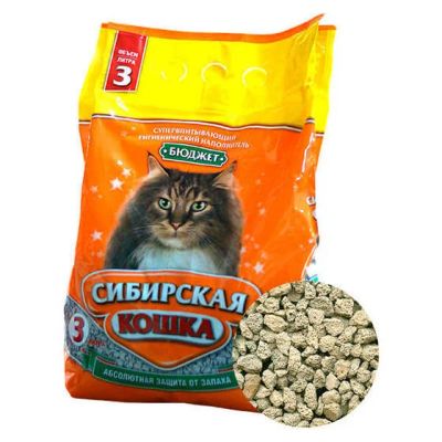 Лот: 12727710. Фото: 1. Наполнитель впитывающий Сибирская... Миски, лотки, наполнители