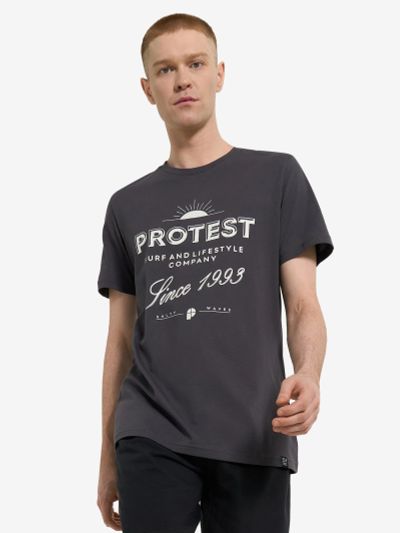 Лот: 25263250. Фото: 1. Футболка мужская Protest, Серый. Другое (спортивная одежда)