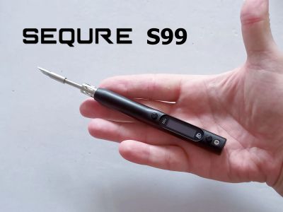 Лот: 24943965. Фото: 1. Умный мини-паяльник Sequre S99... Радиолюбительский инструмент