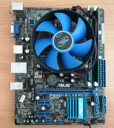 Лот: 23604767. Фото: 1. Комплект i5-2400 + ASUS P8H61-M... Комплекты запчастей