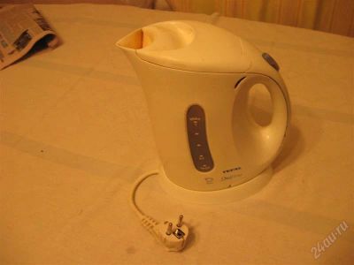 Лот: 2186717. Фото: 1. Эл чайник Настоящий Tefal, 1,0л... Чайники, кофемашины, кулеры